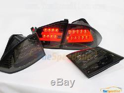 06 07 08 09 10 11 HONDA CIVIC FD LED BAR STRIP TUBE SMOKE Rear Tail Lamp TYPE R