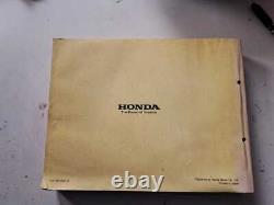 102 Honda Genuine Parts Catalog Civic El/Ri/Vti/Sir/Type Ek2/Ek3/Ek4/Ek9 8Th Edi