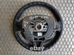 2010 Honda CIVIC Type-r Multifunction Leather Steering Wheel 78500-smt-u510-c1