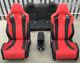 2017-21 Honda CIVIC Type R Mk10 Fk8 Bucket Red Black Full Seat Set Front & Rear