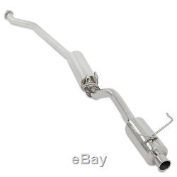 2.25 Stainless Cat Back Race Exhaust System For Honda CIVIC Ep3 Type R 00-07