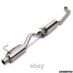2.25 Stainless Cat Back Race Exhaust System For Honda CIVIC Ep3 Type R 00-07