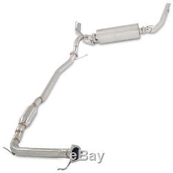 2.5 Stainless Cat Back Sport Race Exhaust System For Honda CIVIC Fn2 2.0 Type R