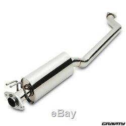 2.5 Stainless Exhaust Centre Race Pipe For Honda CIVIC 2.0 01-05 Ep3 Type R