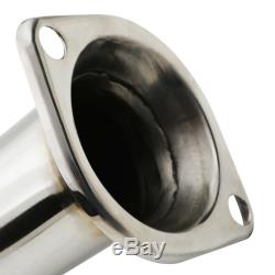 2.5 Stainless Exhaust De Cat Decat Downpipe Pipe For Honda CIVIC Ep3 2.0 Type R