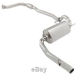 2.5 Stainless Single Exit Catback Exhaust System For Honda CIVIC Fn2 2.0 Type R