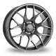 4X Honda Civic 2012 to 2016 Alloy Wheels 18 Romac Radium Gloss Grey