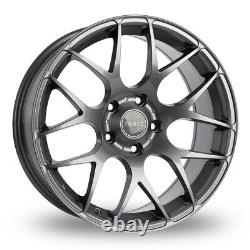 4X Honda Civic 2012 to 2016 Alloy Wheels 18 Romac Radium Gloss Grey