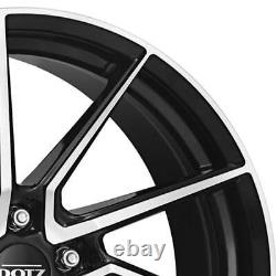 4 Dotz Spa dark wheels 8.0Jx18 5x114,3 for Honda Accord Civic CR-V CR-Z FR-V HR