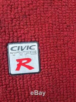 96-00 Honda CIVIC Type R Jdm Ek4 Ek9 Red Floor Mats Set Rx Ek4 Vti Sir Em1 Rhd