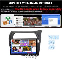 9'' Android 10.1 Stereo Radio GPS WIFI RDS For Honda Civic Hatchback 2006-2011