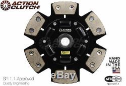 ACTION CLUTCH STAGE 3 CLUTCH KIT FITS HONDA CIVIC Si 6-SPEED K20 K24 RSX TYPE S