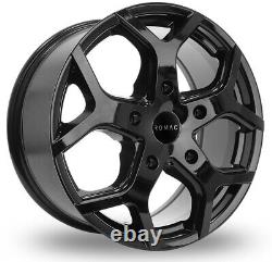 Alloy Wheels 18 Romac Cobra Black Gloss For Honda Civic Type-R Mk7 01-05