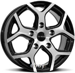 Alloy Wheels 18 Romac Cobra Black Pol For Honda Civic Type-R Mk8 06-11