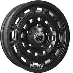 Alloy Wheels 18 Wolfrace Overland Black For Honda Civic Type-R Mk7 01-05