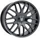Alloy Wheels 19 Fox VR3 Grey Polished Lip For Honda Civic Type-R Mk8 06-11