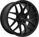 Alloy Wheels 20 Calibre Exile-R Black Matt For Honda Civic Type-R Mk8 06-11