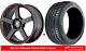 Alloy Wheels & Tyres 18 Motegi Racing MR116 For Honda Civic Type-R Mk7 01-05