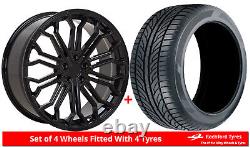 Alloy Wheels & Tyres 20 Velare VLR04 For Honda Civic Type-R Mk8 06-11