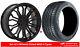 Alloy Wheels & Tyres 20 Velare VLR04 For Honda Civic Type-R Mk8 06-11