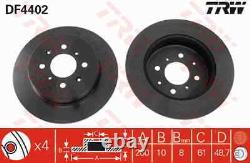 BRAKE DISC FOR HONDA CIVIC/Fastback/Hatchback/Aerodeck/Mk/VII/FERIO MG 1.4L 4cyl