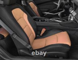 Beige Real Leather 2x Seat Belt Stalk Tall Covers For Honda CIVIC Type R 01-05
