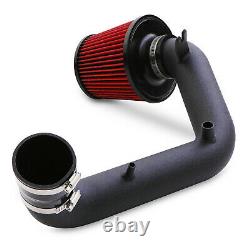 Black Short Intake Air Filter Induction Kit For Honda CIVIC Ep3 2.0 Type R 00-05