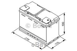 Bosch S5A08 S5 A08 Start Stop AGM Car Battery 12V 70Ah Type 096 5 YEAR WARRANTY