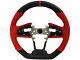 Buddy Club Leather / Red Steering Wheel for 17-19 Honda Civic Type-R FK8