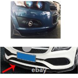 CARBON paint front spoiler front splitter fits Honda Civic X flaps diffuso