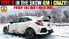 CIVIC Type R Snow Winter Review Tips For Driving Fwd Sports Car Snow Proof You Don T Need Awd
