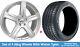 Calibre Winter Alloy Wheels & Snow Tyres 18 For Honda Civic Type-R Mk8 06-11