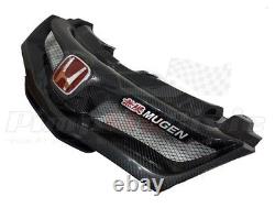 Carbon Mugen style Grill for Honda Civic Type R FN2 06 -11 BADGES INCLUDED MK8
