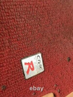 Civic Type R EK9 B16B Genuine OEM Red Floor Mats Carpet