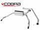 Cobra 2.5 Non-Res Cat Back Exhaust for Honda Civic Type R FN2 (07-12)