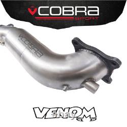 Cobra Exhaust 4 to 3 Sports Cat Section Honda Civic Type R FK2 (2015) HN19