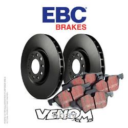 EBC Front Brake Kit Discs & Pads for Honda Civic 2.2 TD Type-S (FN) 2006-2012