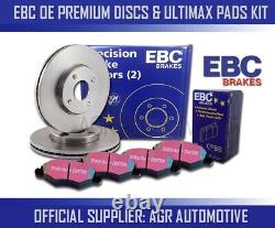 EBC REAR DISCS AND PADS 260mm FOR HONDA CIVIC 1.6 (EU8) 2001-02