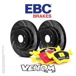 EBC Rear Brake Kit Discs & Pads for Honda Civic 1.8 Type-S (FN) 2006-2012