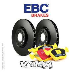 EBC Rear Brake Kit Discs & Pads for Honda Civic 2.0 Type-S (EV1) 2002-2003