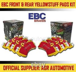 Ebc Yellowstuff Front + Rear Pads Kit For Honda CIVIC 2.0 Type-r (ep3) 2001-07