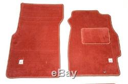 Ek9 Red Type-r Carpet Set Floor Mats 4 Pc for RHD 96-00 Honda Civic (92-95 EG)