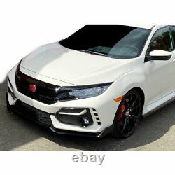Facelift Honda Civic 10th gen X TYPE R Front Bumper Grilles Lip Conversion Swap