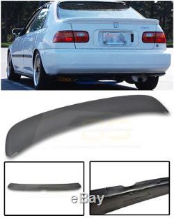 Ferio Style PRIMER BLACK Rear Lid Wing Spoiler For 92-95 Honda Civic EG9 Sedan