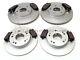 For HONDA CIVIC 2.0 TYPE-R (FN2) 2006-2011 FRONT & REAR BRAKE DISCS AND PADS