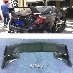 For Honda 10th Generation Civic FC TR Style Rear Trunk Spoiler Wing Carbon Fiber