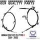 For Honda CIVIC 2.0 Ep3 Type R Rear Right Left Hand Brake Brake Cable Cables