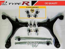 For Honda CIVIC 2.0 Type R Ep3 Lower Arms Ball Joint Track Tie Rod Ends Hd Links