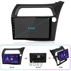 For Honda Civic 2005-2011 Android 12 Car Radio Stereo Carplay GPS WIFI Head Unit