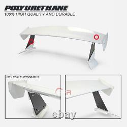 For Honda Civic FK7 FK8 Rear Trunk GT Spoiler Wing FRP Unpainted + Carbon Stand